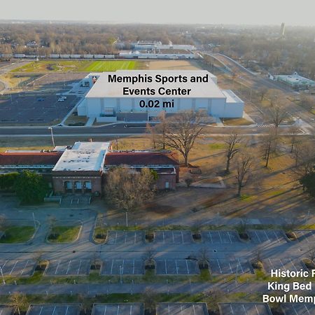 Villa Historic Revival King Bed Liberty Bowl Memphis 893 Exterior foto